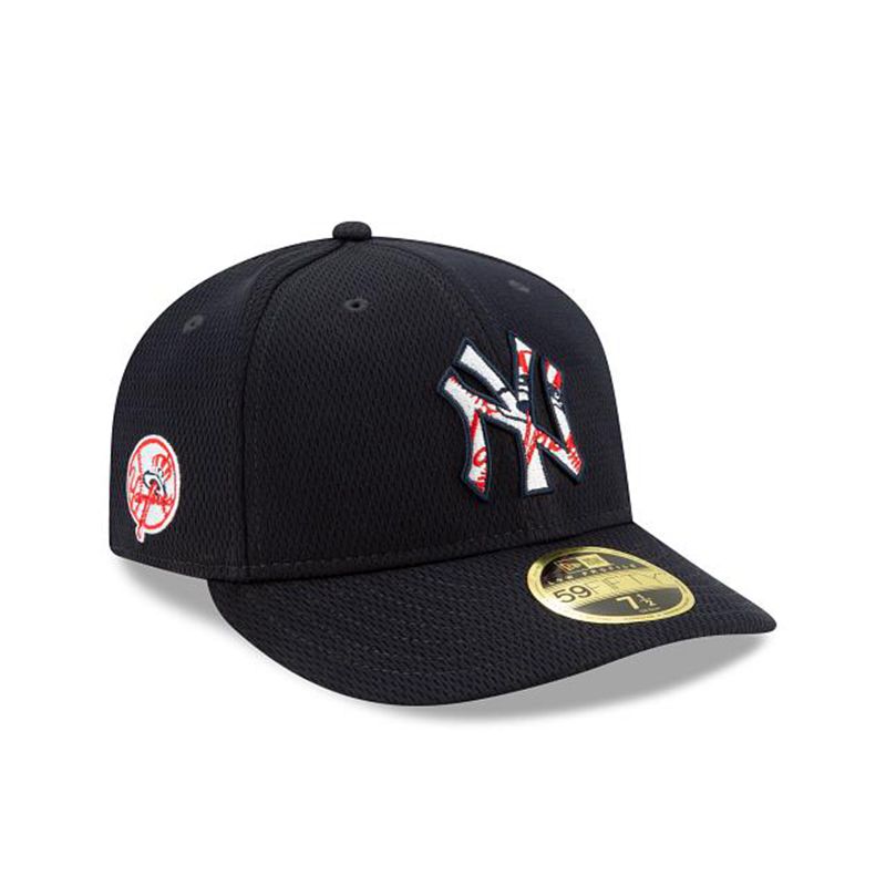 New York Yankees Gorra | New Era MLB 2021 Spring Training Low Profile 59fifty Fitted Cap Mexico - Azules